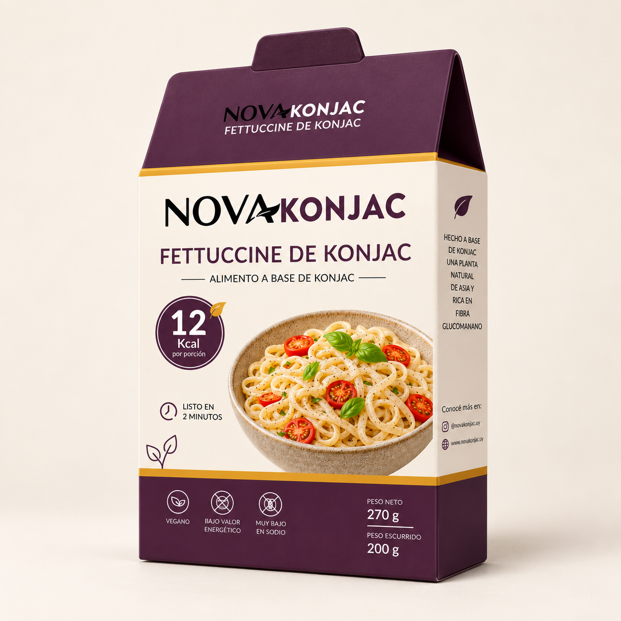 Fettuccini de Konjac